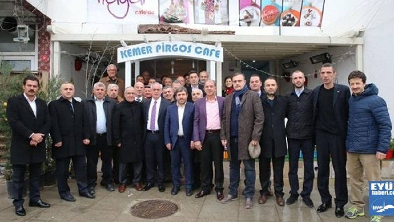 Başkan Aydın esnafları ziyaret ediyor