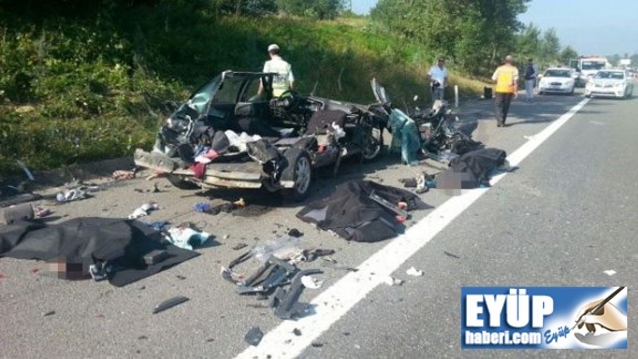 Tatilin 7. gününde kaza bilançosu: 60 ölü, 371 yaralı