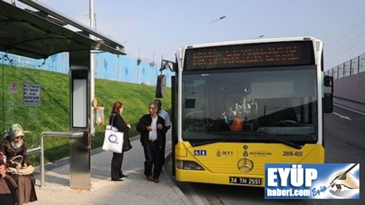Eyüp'te İETT Sefer ve Hat Sayıları Artmaya Devam Ediyor