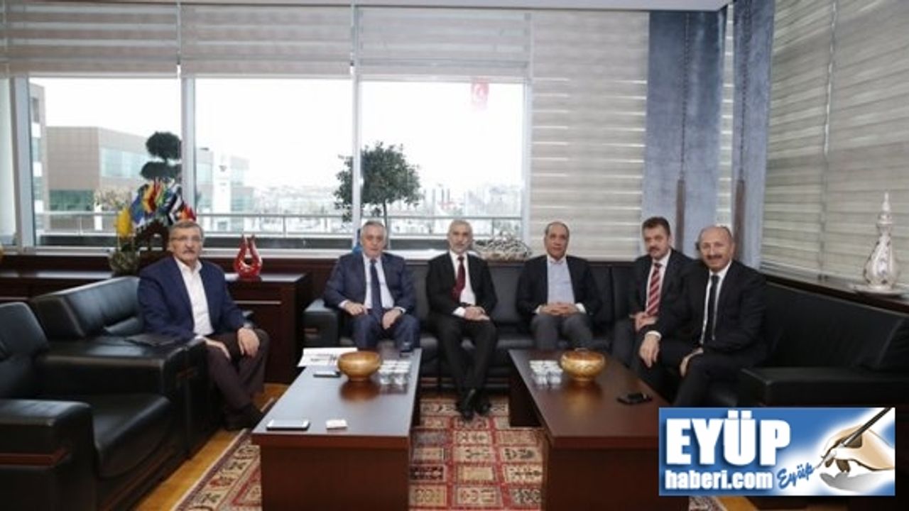 Belediye Başkanları Toplantıda Bir Araya Geldi