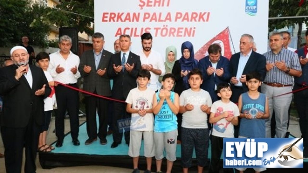 Şehit Erkan Pala'nın ismi parkta yaşatılacak