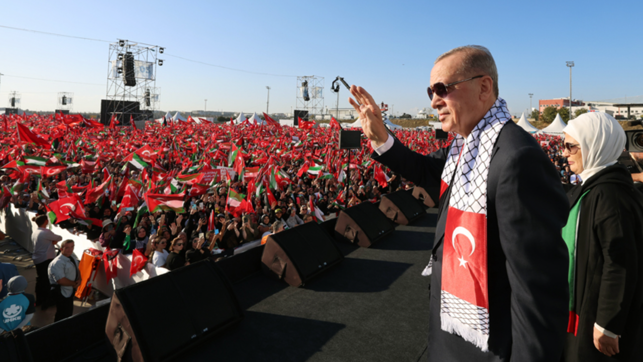 Erdoğan: Gazze'de yaşanan katliam topyekün batının eseridir
