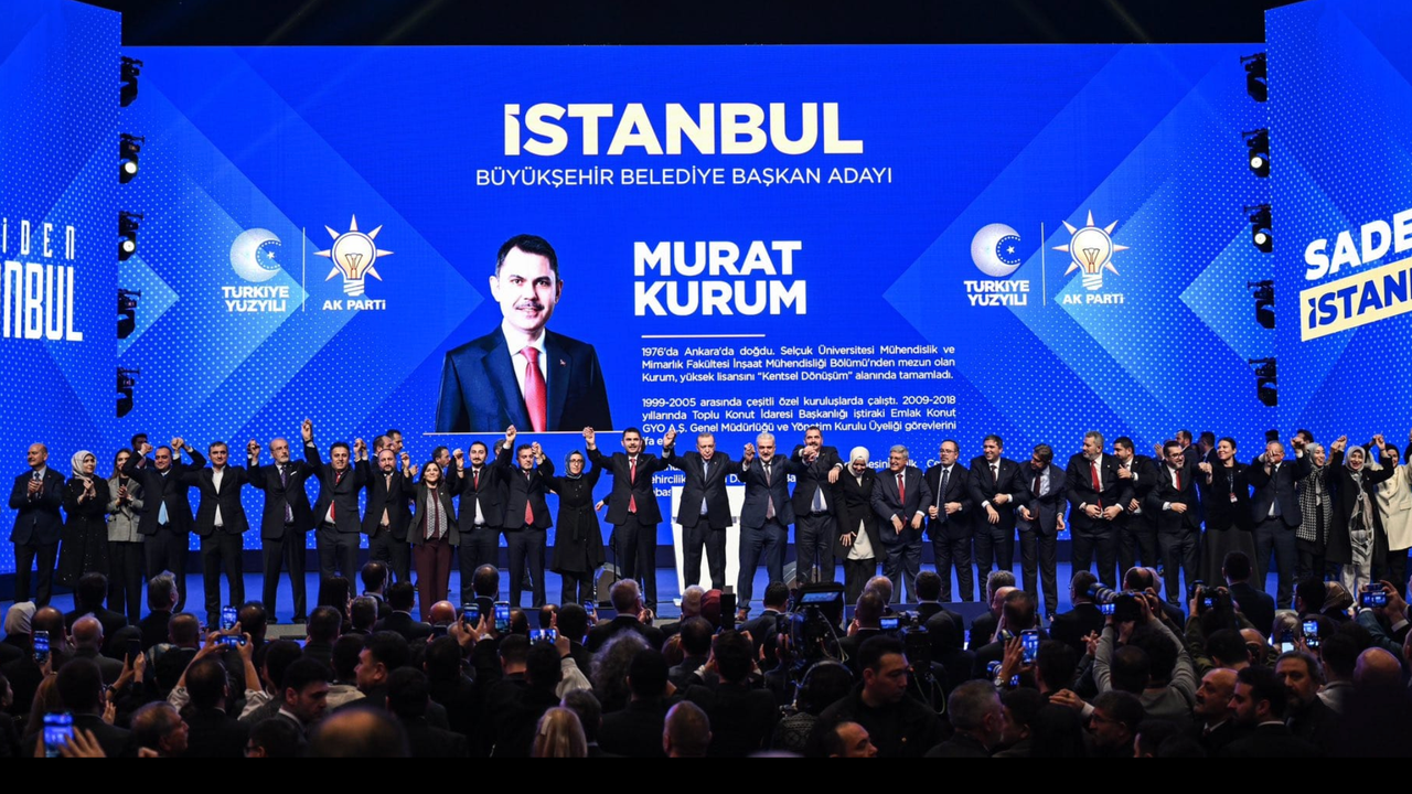 AKP İstanbul'da Murat Kurum ve 16 İlçe Belediye Başkan adayını açıkladı