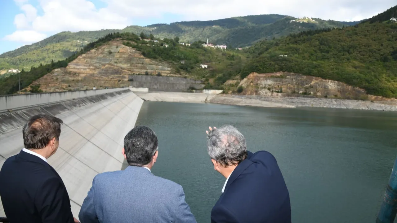 Trabzon’da su güvenliği için gölet atağı