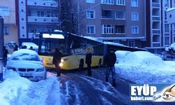 Yeşilpınar'da İETT Otobüs Şoförleri isyan etti