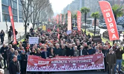 Bursa'dan adaletsizliğe yürüdüler