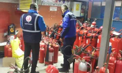 Kocaeli Zabıtası'ndan yangın tüpü fiyatlarına sıkı denetim