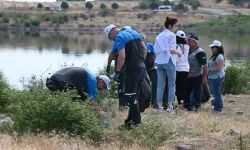 500 gönüllü Bağ Yolu Gölet temizliğinde buluştu