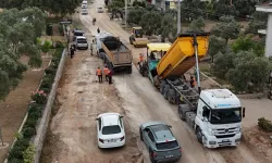 Muğla Büyükşehir Milas Menteş yolunu yeniliyor