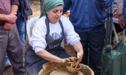 Pazaryeri Kınık'ta çömleklere uluslararası coşku