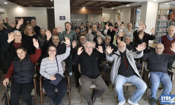 Yaş almış vatandaşlar için Sandalye Yogası etkinliği