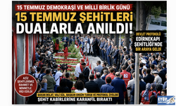 15 Temmuz Şehitleri Edirnekapı'nda Dualarla Anıldı!