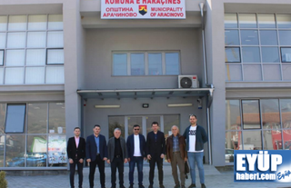 Eyüpsultan'dan Üsküp'e özel ziyaret