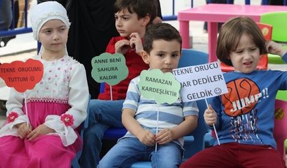 Eyüplü çocuklar tekne oruçlarına başladı!