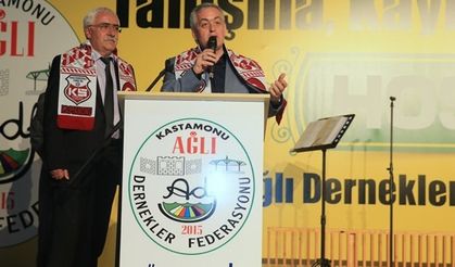 Kastamonu Ağlı Dernekler Federasyon Gece proğramı düzenledi