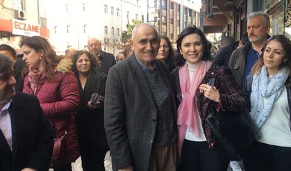 Emel Bilenoğlu ile  İlker Çomak Esnafları ziyaret etti