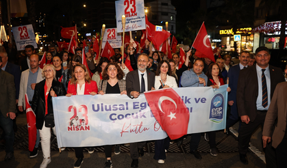 23 Nisan Fener Alayına ' Alibeyköy ve Göktürk'te büyük ilgi