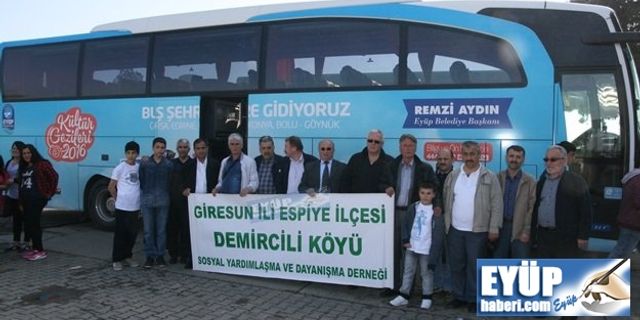 Demircili Köyü Derneği Çanakkale şehitliğine  gezi düzenledi