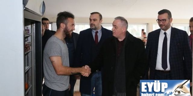 Başkan Aydın Eyüpspor'u Ziyaret Etti