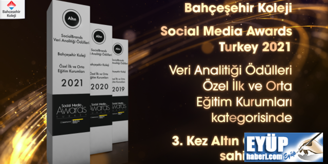 Bahçeşehir Koloji'ne Sosyal Medya ödülü