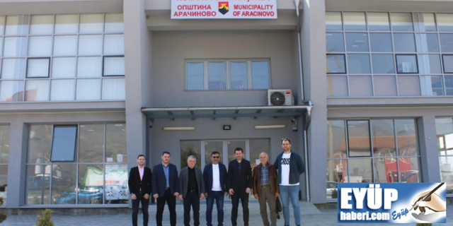 Eyüpsultan'dan Üsküp'e özel ziyaret