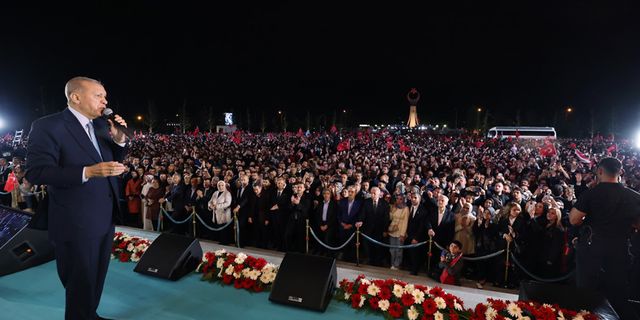 Cumhurbaşkanı Erdoğan Külliyede 85 milyona hitap etti