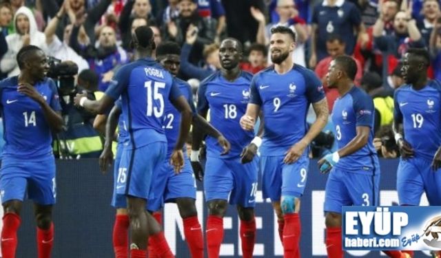 EURO 2016'da Fransa finalde!!