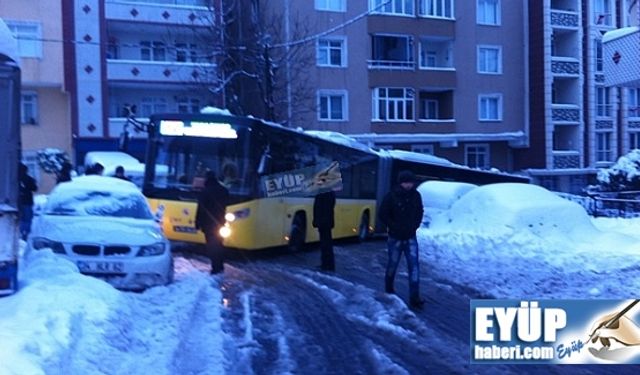 Yeşilpınar'da İETT Otobüs Şoförleri isyan etti