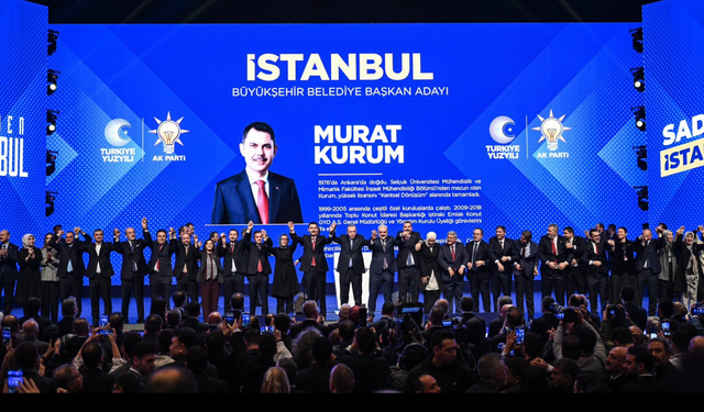 AKP İstanbul'da Murat Kurum ve 16 İlçe Belediye Başkan adayını açıkladı