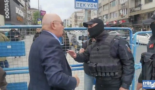 Millitvekili Tanal ile Polis arasında 1 Mayıs tartışması!