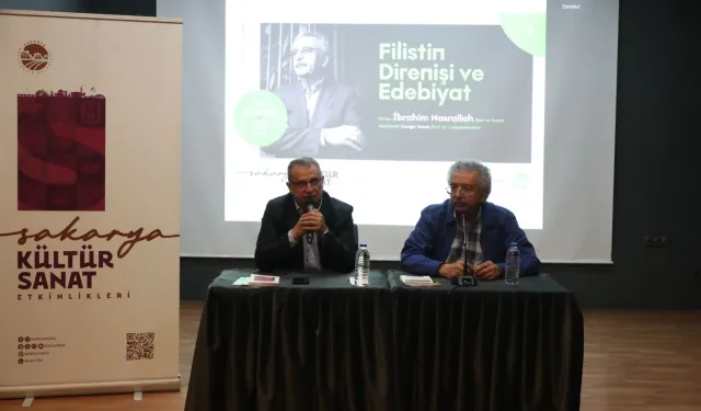 Sakarya’da Filistin direnişi ve edebiyat üzerine söyleşi