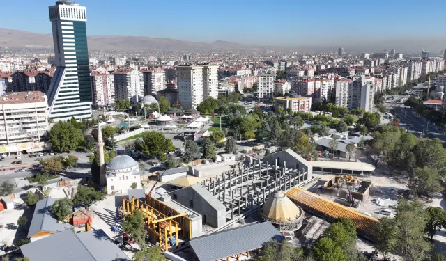 Konya’da 'Şehir Kütüphanesi' yükseliyor