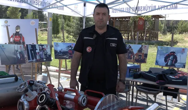Malatya Büyükşehir İtfaiyesi 2025'te yoğun mesai harcadı