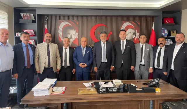 TÜMKON’dan Milli Yol Partisi’ne ziyaret