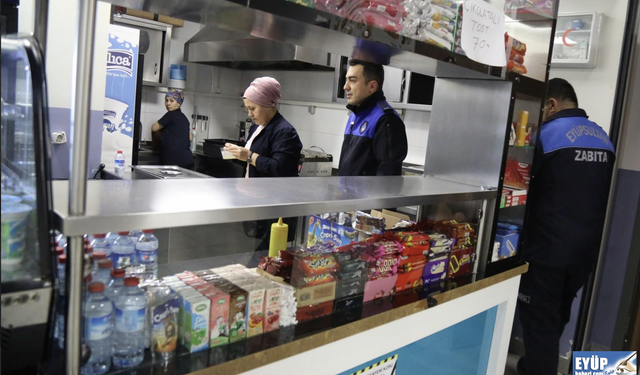 Zehirlenmeler Gıda Denetimini artırdı... Eyüpsultan'da gıda güvenliği için yoğun denetim