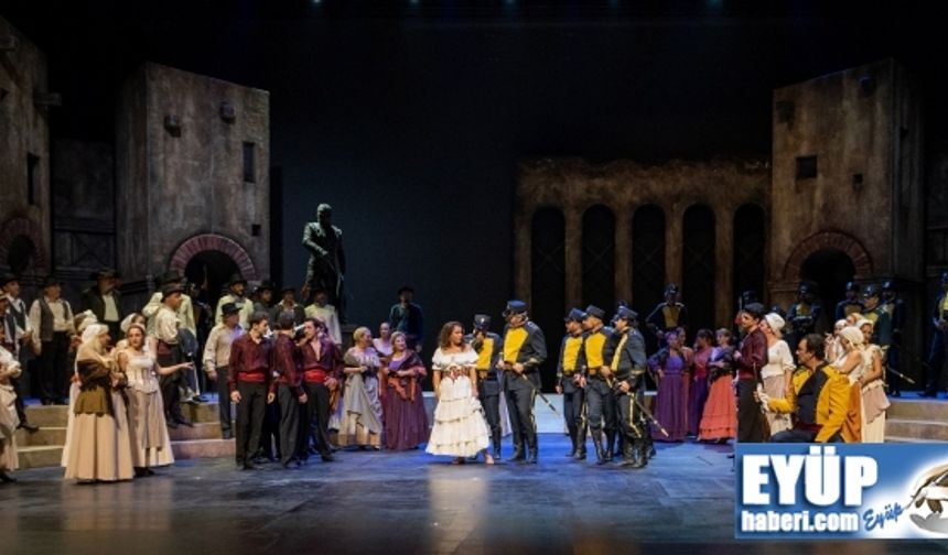 AKM’de 15 yıl aradan sonra   Carmen operası sahnelendi