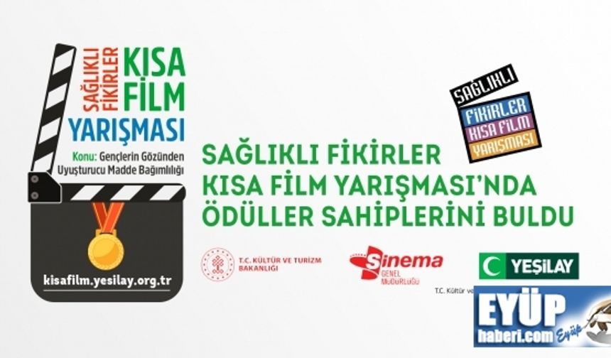 Yeşilay’ın 6. Sağlıklı Fikirler Kısa Film Yarışması’nın kazananları belli oldu