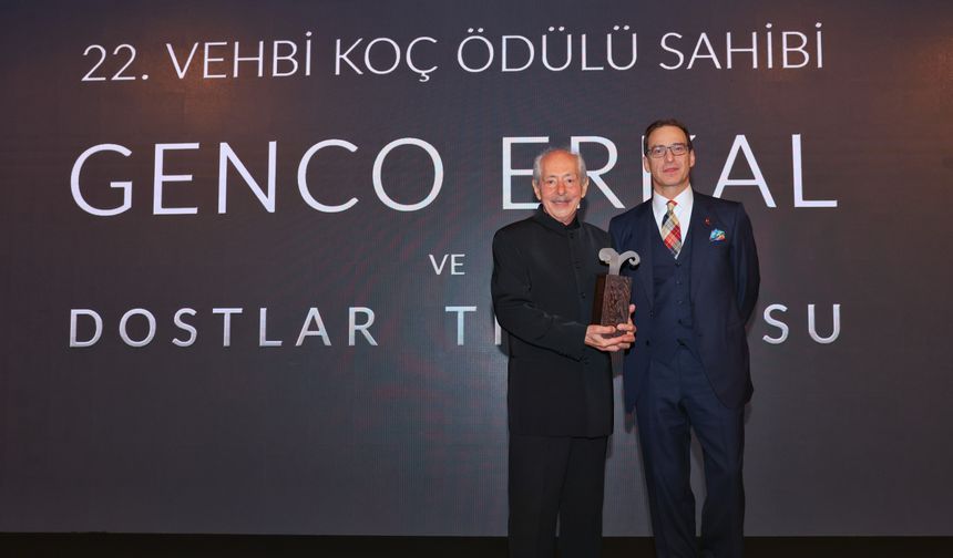 22. Vehbi Koç Ödülü Genco Erkal ve Dostlar Tiyatrosu'nun