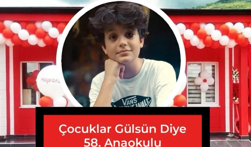 58. Anaokulu Mattia Ahmet Minguzzi adına Bayburt'ta açılıyor