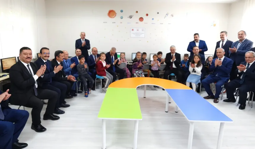Bursa kırsalına teknoloji desteği... 64 bilgisayar eğitime kazandırıldı