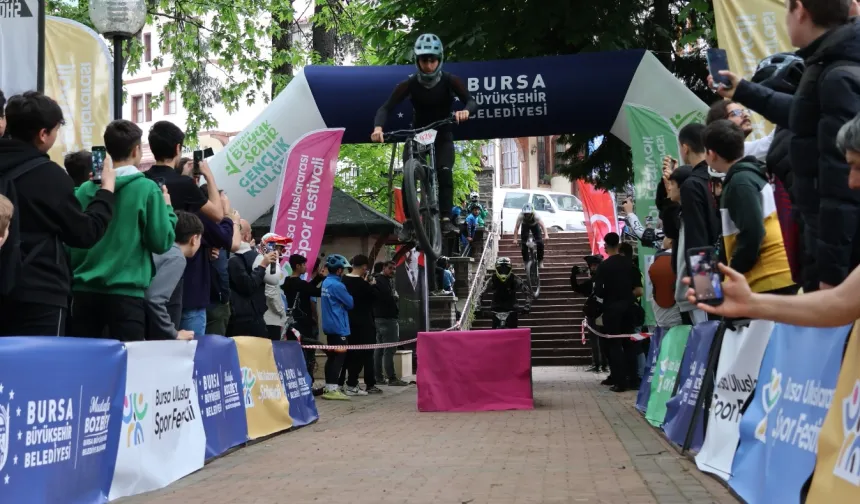 Bursa'da adrenalin dolu yarış!