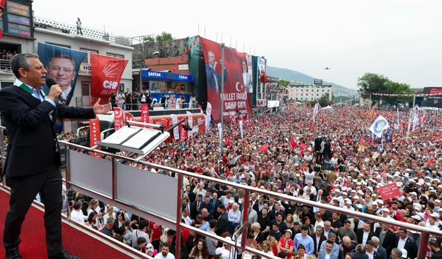 Bursalılara 'Özel' teşekkür