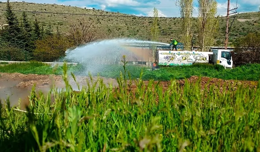 Kayseri Talas'ta haşerelere karşı erken önlem