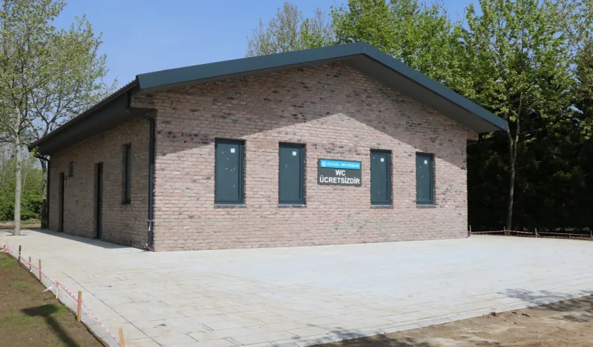 Kocaeli’ye modern tuvalet, mescit ve şadırvanlar