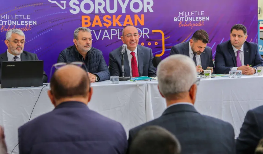 Konya Meram’ın mahallelerinde hizmet seferberliği sürüyor
