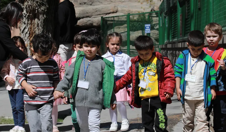 Minikler can dostlarla tanıştı