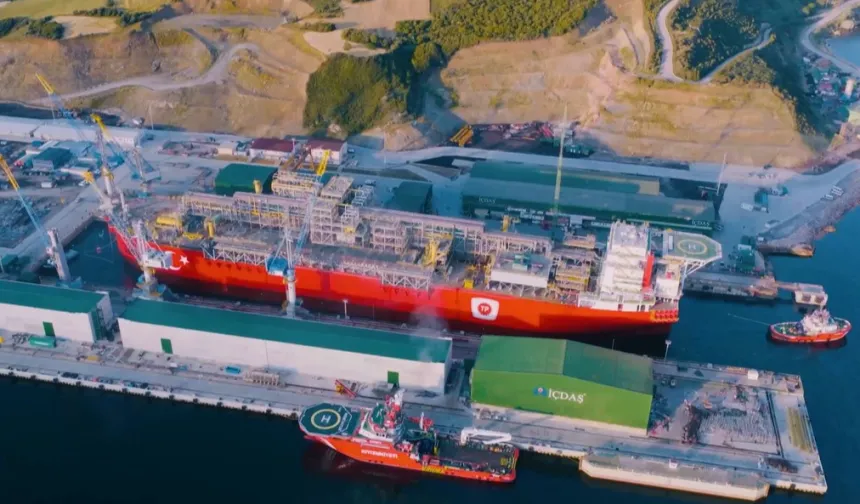 Türkiye’nin ilk yüzer üretim platformu 'Osman Gazi' 2026’da Karadeniz'de