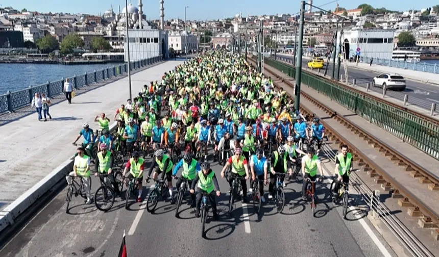 Türkiye'de pedallar sağlıklı yaşama çevrildi