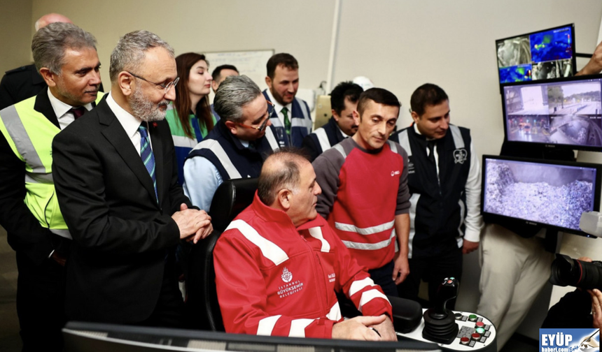 Başkan Özmen, Evsel Atık Yakma ve Enerji Üretim Tesisi’nde incelemelerde bulundu