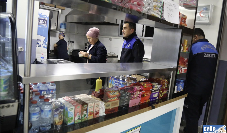 Eyüpsultan Belediyesi’nden gıda güvenliği için yoğun denetim